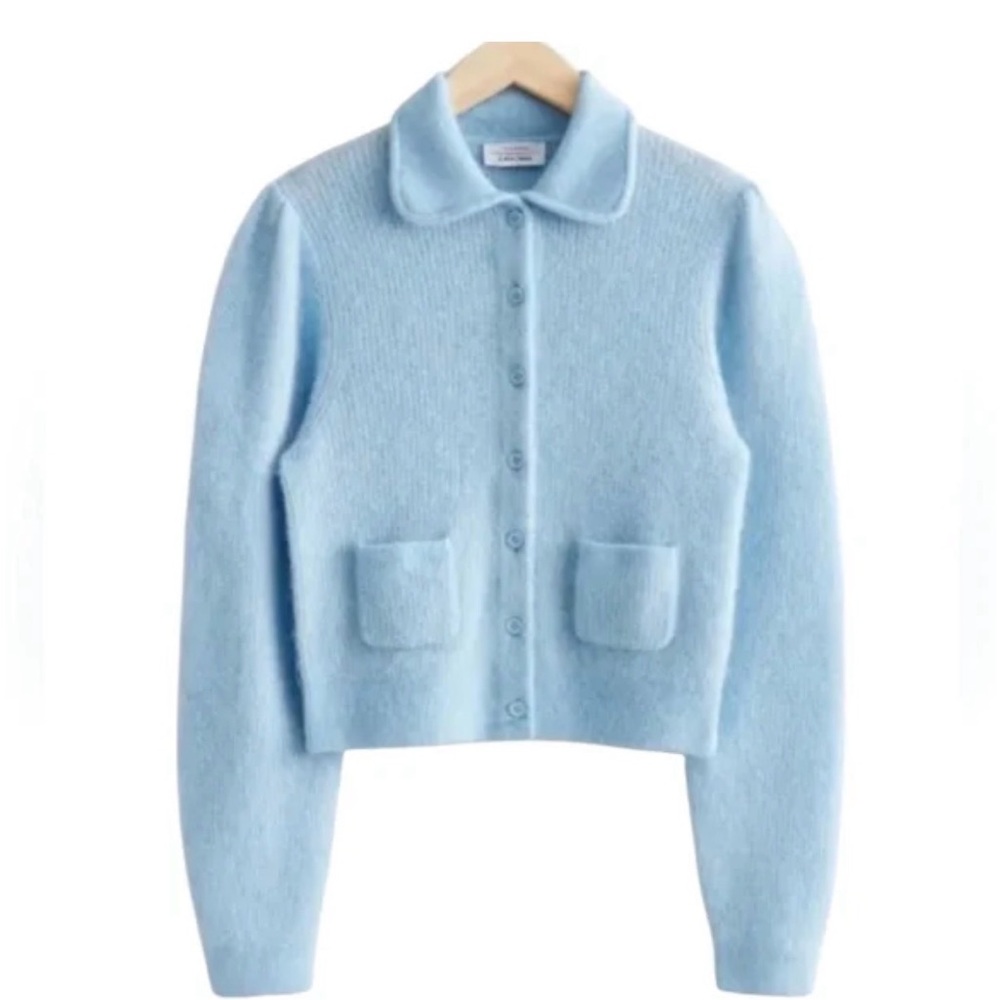 & OTHER STORIES Women's Baby Blue Sweater - Picture 2 of 8